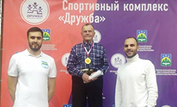 91-летний ветеран ОКБ победил в городских соревнованиях по плаванию