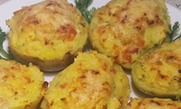 Картошечка в картошечке. Что приготовить на Новый год?