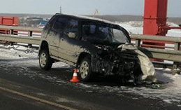 Югорчанин уснул за рулём и попал в аварию