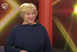 В студии Нина Наскидашвили, директор МБУ "Городской информационный центр"