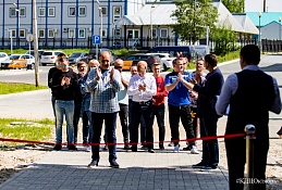 В Ханты-Мансийске состоялось торжественное открытие тропы здоровья