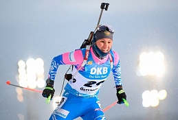 Кристина Резцова вошла в 10-ку лучших биатлонистов на Олимпийских играх