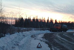 В Сургутском районе в ДТП пострадал 1 человек