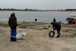 Завершилась Общероссийская акция по уборке водоемов и их берегов «Вода России»