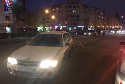 В Ханты-Мансийске водитель сбил несовершеннолетнего пешехода