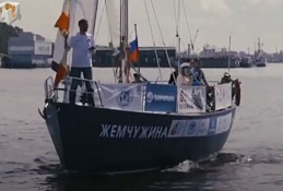 Яхтсмены в Ханты-Мансийске