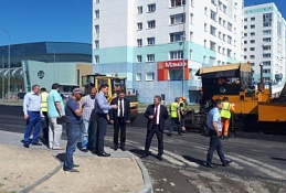 В Ханты-Мансийске провели обследование ремонтируемых дорог