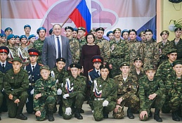 Ханты-мансийских ребят посвятила в юнармейцев сама губернатор Югры