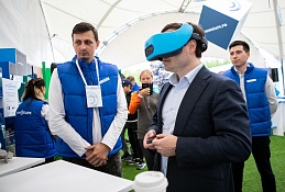 VR-игры в инфопарке «Сотрудничество. Больше чем программа»