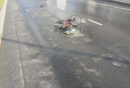 В Нижневартовске был сбит велосипедист