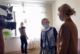 Ветераны получили квартиру