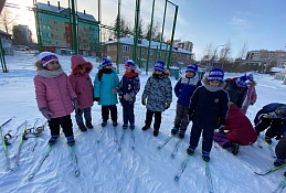 Детская лыжная секция в школе №5