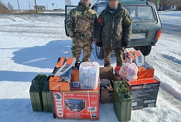 Весточки из дома к празднику доставлены военнослужащим вовремя
