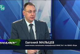 В студии Евгений Мальцев, зам.начальника инспекции налоговой службы 