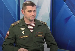 В студии Алексей Мигуцкий, заместитель начальника Управления Росгвардии по Югре