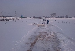 В Югре снова смерть подо льдом