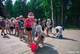 Маленькие хантымансийцы проверили свои силы в веселых соревнованиях