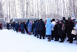 Несколько сотен хантымансийцев почтили память Сталинграда