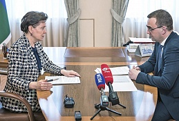  Встречу губернатора Югры с главой Ханты-Мансийского района можно посмотреть в прямом эфире