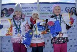 Начинающие лыжники Ханты-Мансийска выступили на соревнованиях